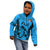 Custom Fiji Rugby Kid Hoodie Go Champions World Cup 2023 Tapa Unique Blue Vibe - Wonder Print Shop