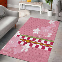 Japanese Asanoha Pattern Area Rug Charm Against Evil Spirits - Wonder Print Shop