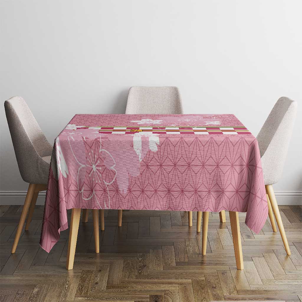 Japanese Asanoha Pattern Tablecloth Charm Against Evil Spirits - Wonder Print Shop