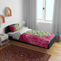 Japanese Bishamon-Kikkou Pattern Bedding Set Water Pillar Silent River Flow - Wonder Print Shop