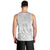 Samoa Lotu Tamait Men Tank Top Tropical Plant White Sunday With Polynesia Pattern - Wonder Print Shop