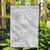 Personalised Samoa Lotu Tamait Garden Flag Tropical Plant White Sunday With Polynesia Pattern - Wonder Print Shop