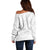 Tonga White Sunday Off Shoulder Sweater Polynesian Plumeria Tribal Simple - Wonder Print Shop