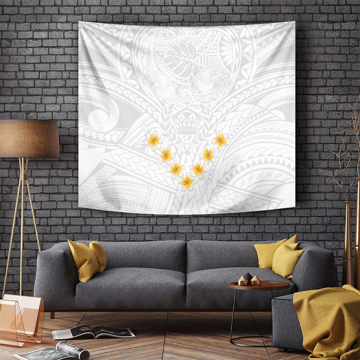 tonga-white-sunday-tapestry-polynesian-plumeria-tribal-simple