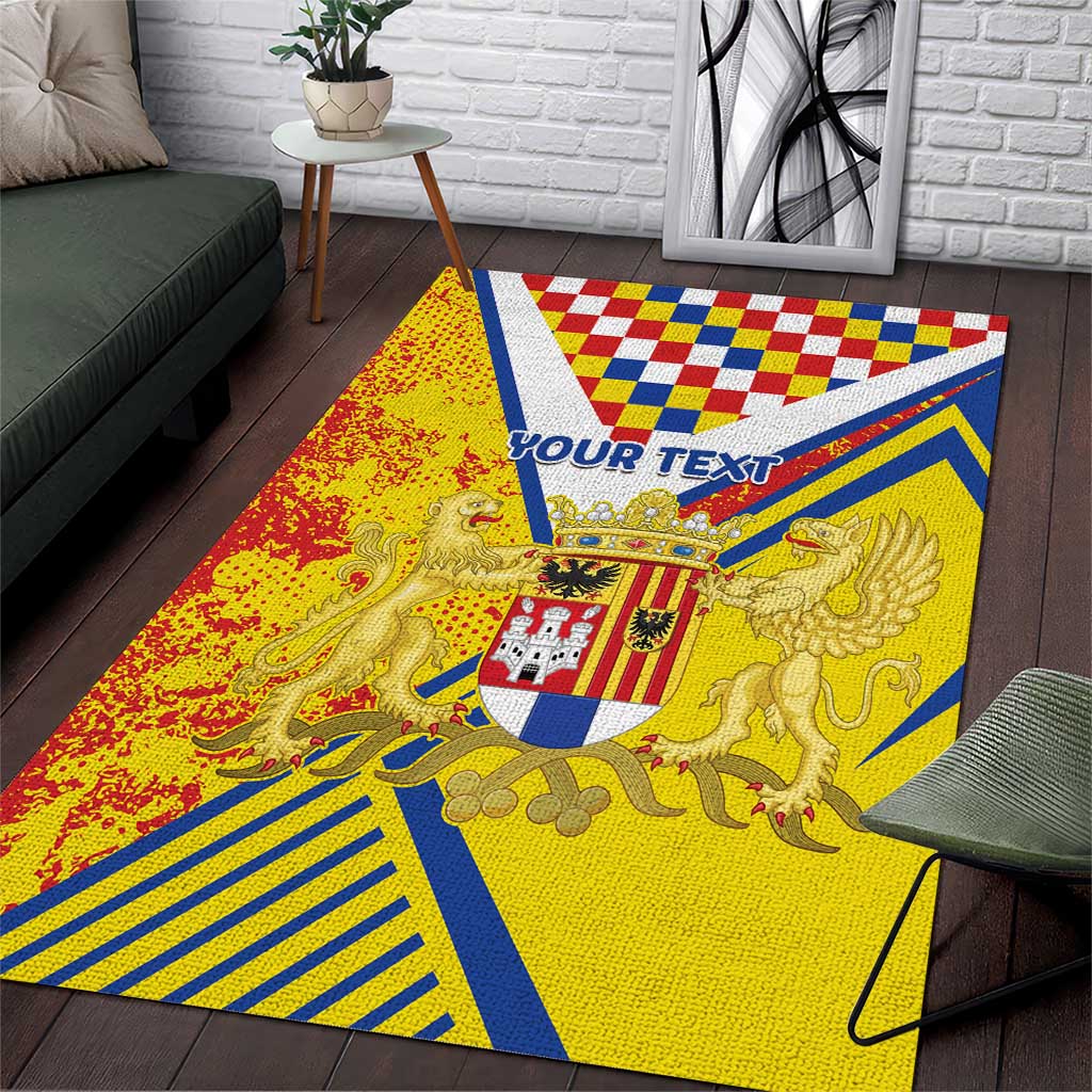 Personalized Belgium Antwerp Province Area Rug