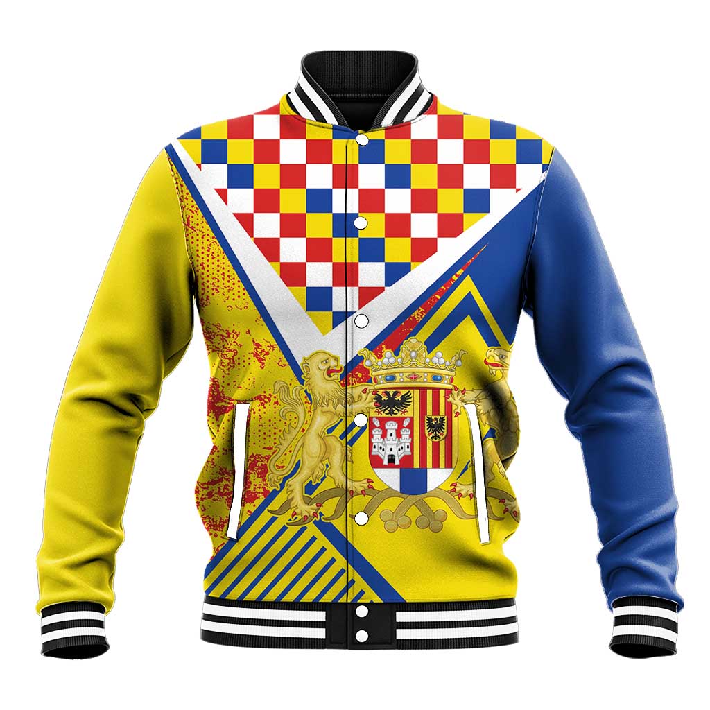 Personalized Belgium Antwerp Province Baseball Jacket