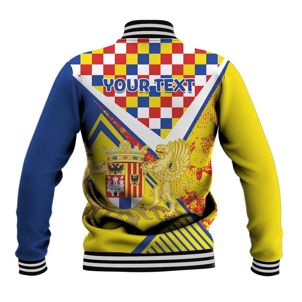 Personalized Belgium Antwerp Province Baseball Jacket