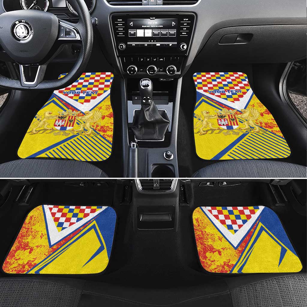 Personalized Belgium Antwerp Province Car Mats