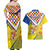 Personalized Belgium Antwerp Province Couples Matching Off Shoulder Maxi Dress and Hawaiian Shirt