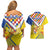 Personalized Belgium Antwerp Province Couples Matching Off Shoulder Short Dress and Hawaiian Shirt