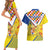 Personalized Belgium Antwerp Province Couples Matching Short Sleeve Bodycon Dress and Hawaiian Shirt