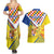 Personalized Belgium Antwerp Province Couples Matching Summer Maxi Dress and Hawaiian Shirt