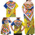 Personalized Belgium Antwerp Province Family Matching Off Shoulder Maxi Dress and Hawaiian Shirt