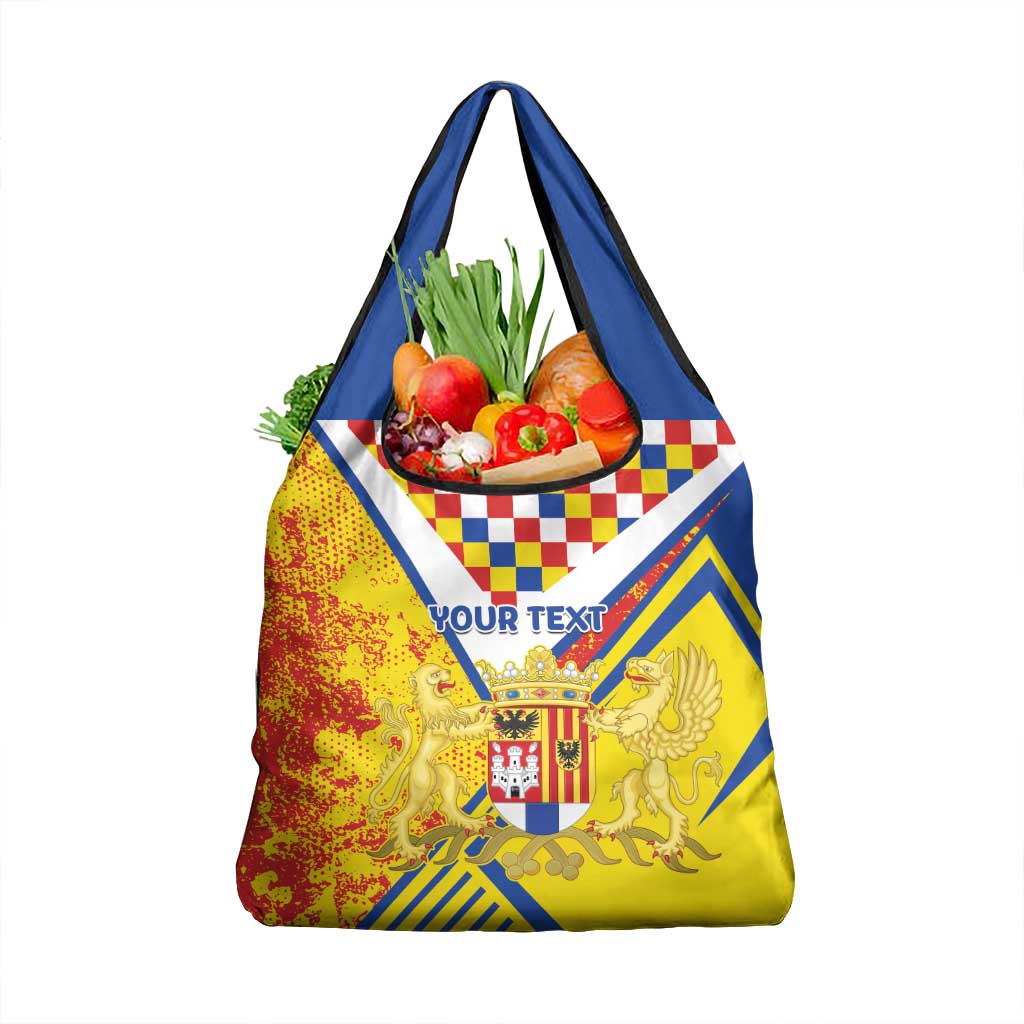 Personalized Belgium Antwerp Province Grocery Bag