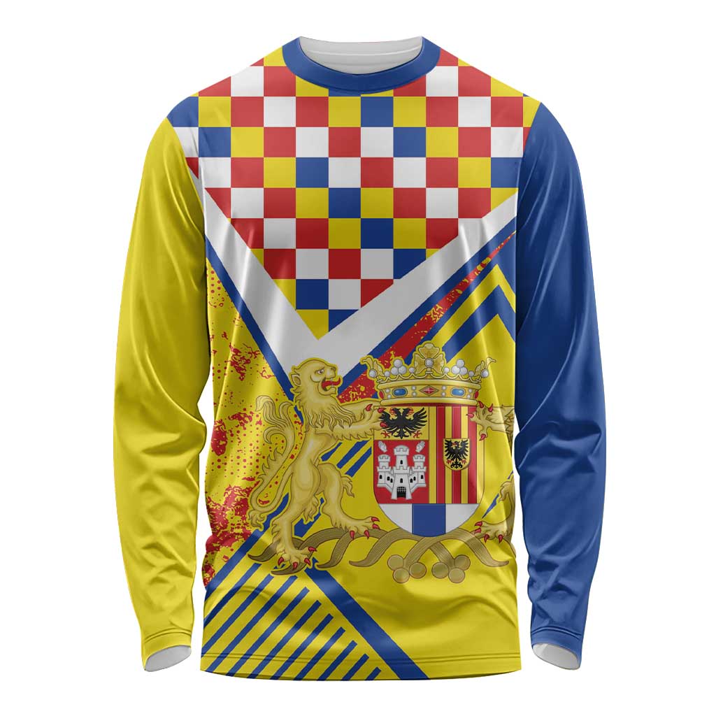 Personalized Belgium Antwerp Province Long Sleeve Shirt