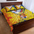 Personalized Belgium Antwerp Province Quilt Bed Set