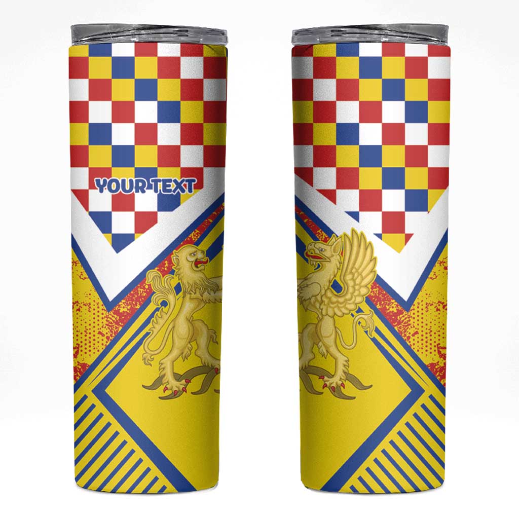 Personalized Belgium Antwerp Province Skinny Tumbler