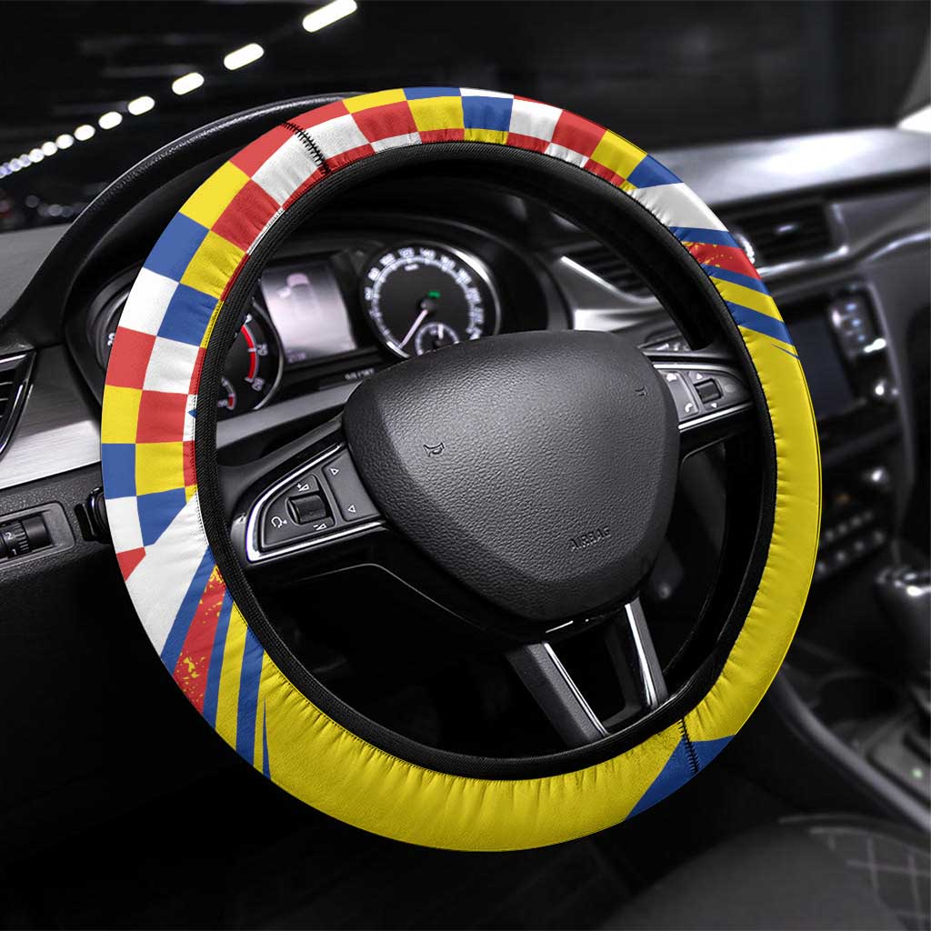 Belgium Antwerp Province Steering Wheel Cover