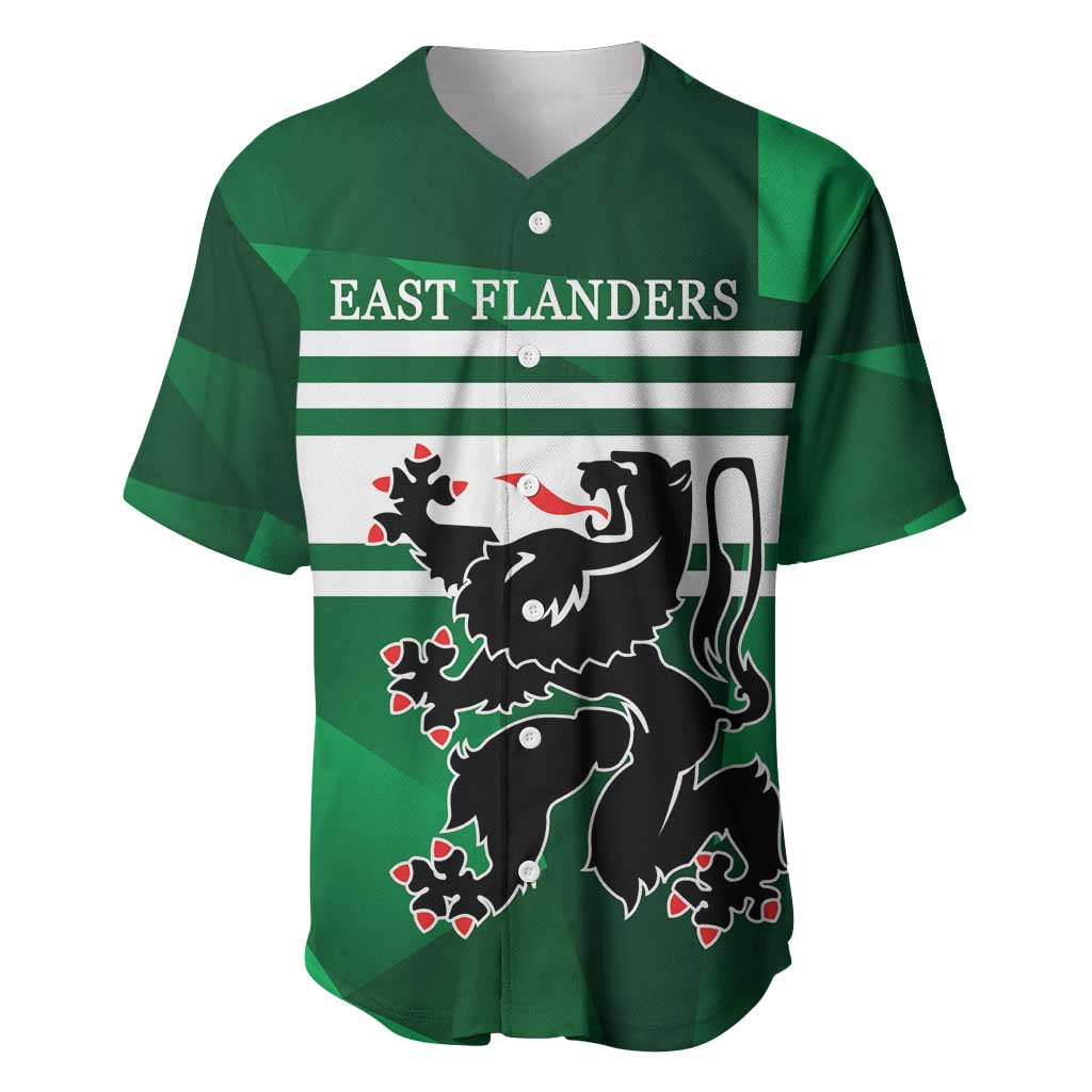 Personalized Belgium East Flanders Baseball Jersey