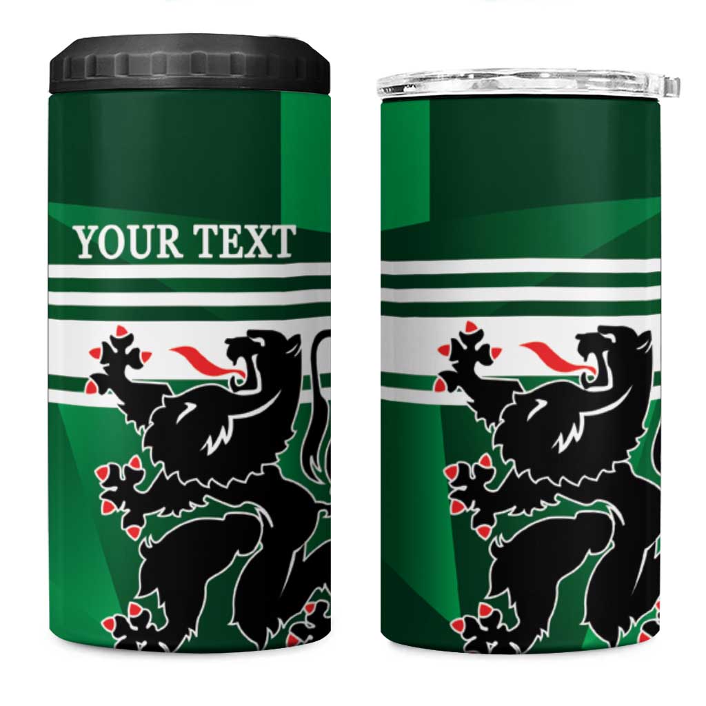 Personalized Belgium East Flanders 4 in 1 Can Cooler Tumbler