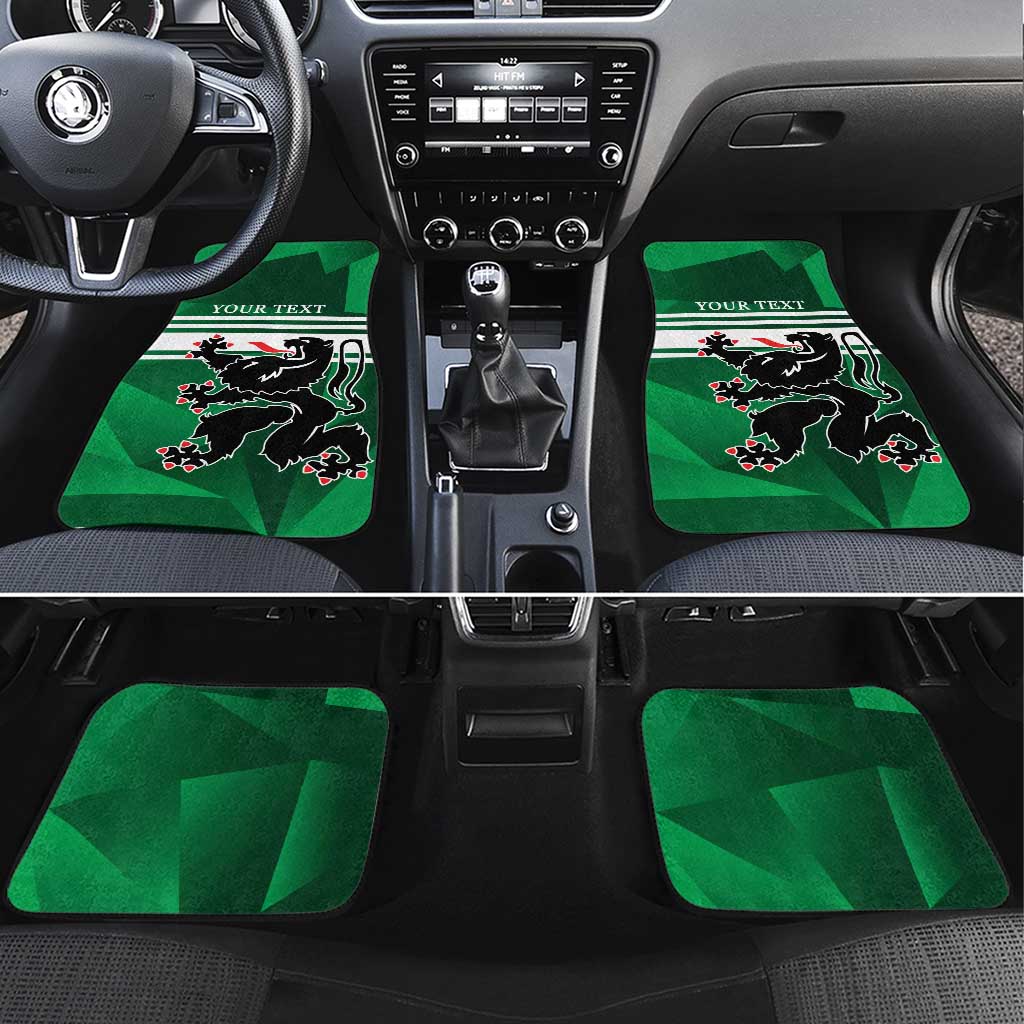 Personalized Belgium East Flanders Car Mats