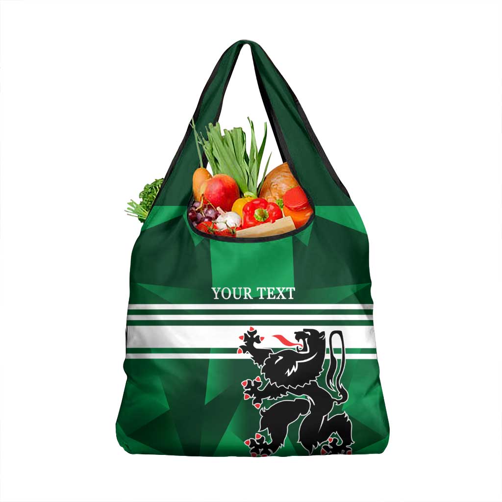 Personalized Belgium East Flanders Grocery Bag