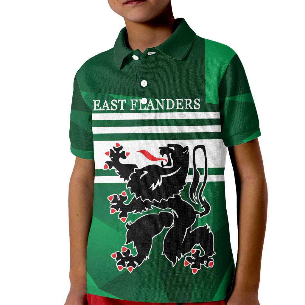 Personalized Belgium East Flanders Kid Polo Shirt