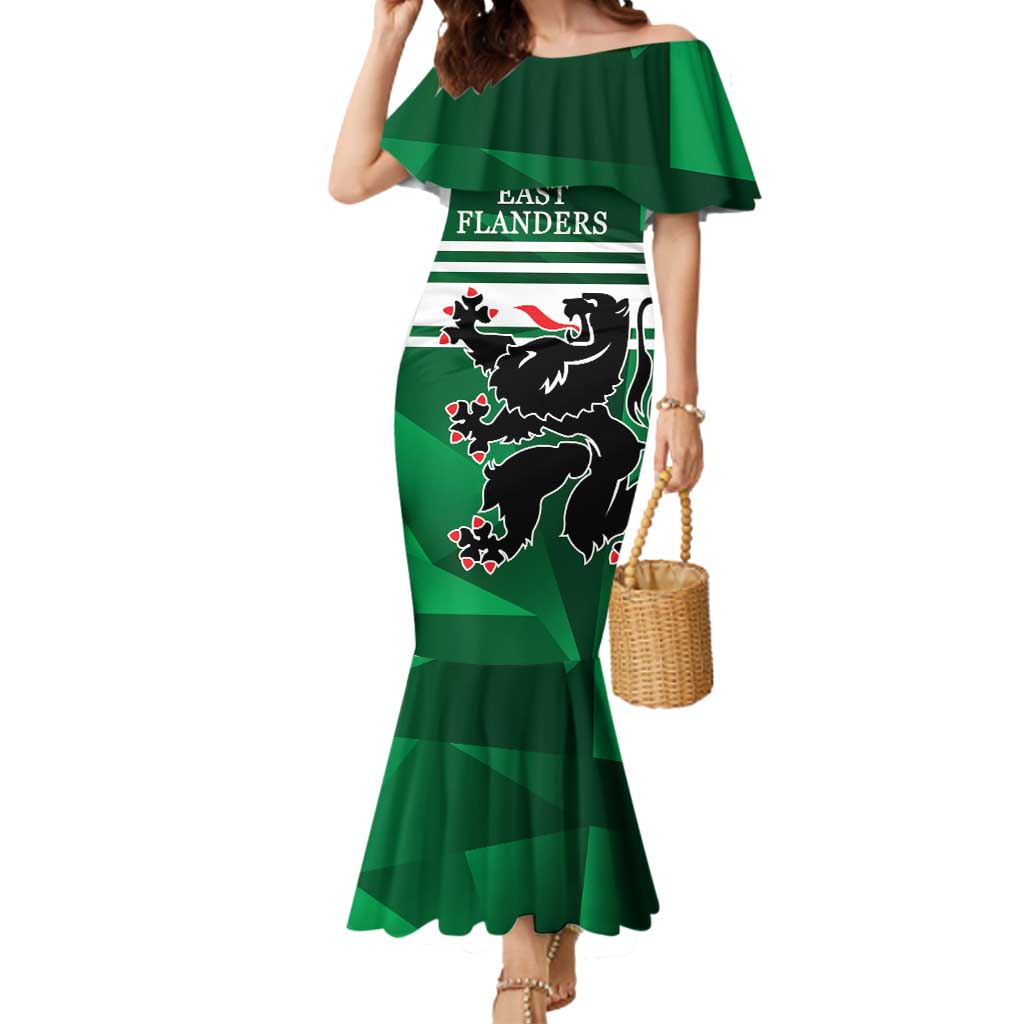 Personalized Belgium East Flanders Mermaid Dress