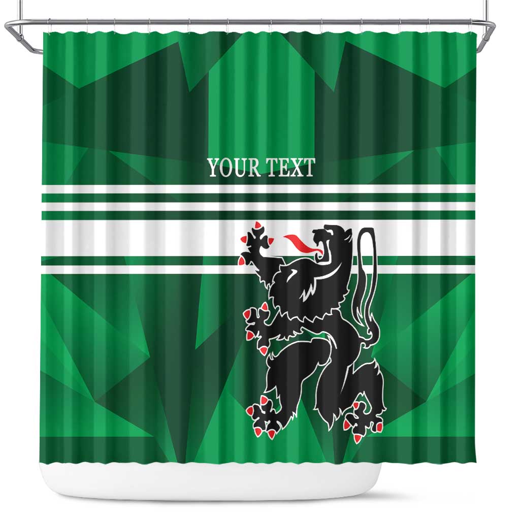 Personalized Belgium East Flanders Shower Curtain