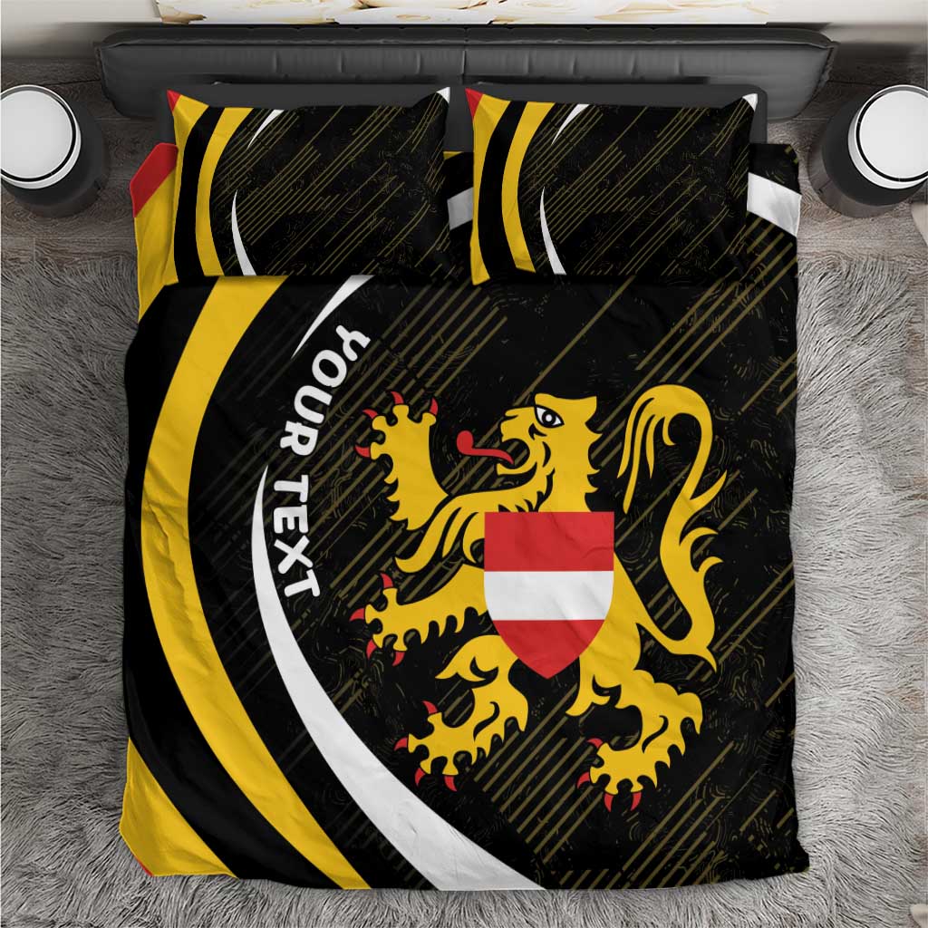 Personalized Belgium Flemish Brabant Bedding Set