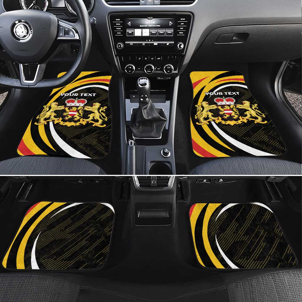 Personalized Belgium Flemish Brabant Car Mats