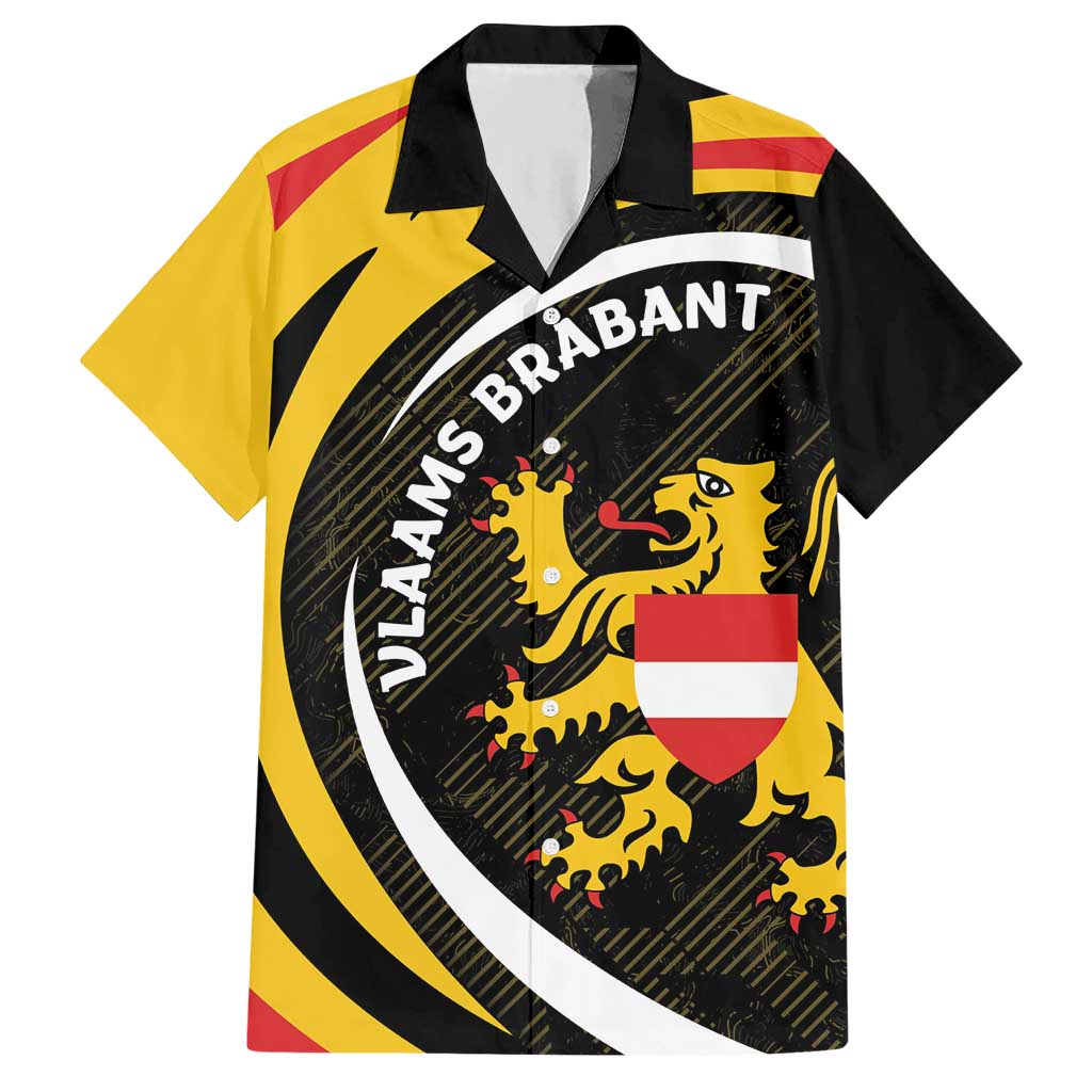 Personalized Belgium Flemish Brabant Hawaiian Shirt