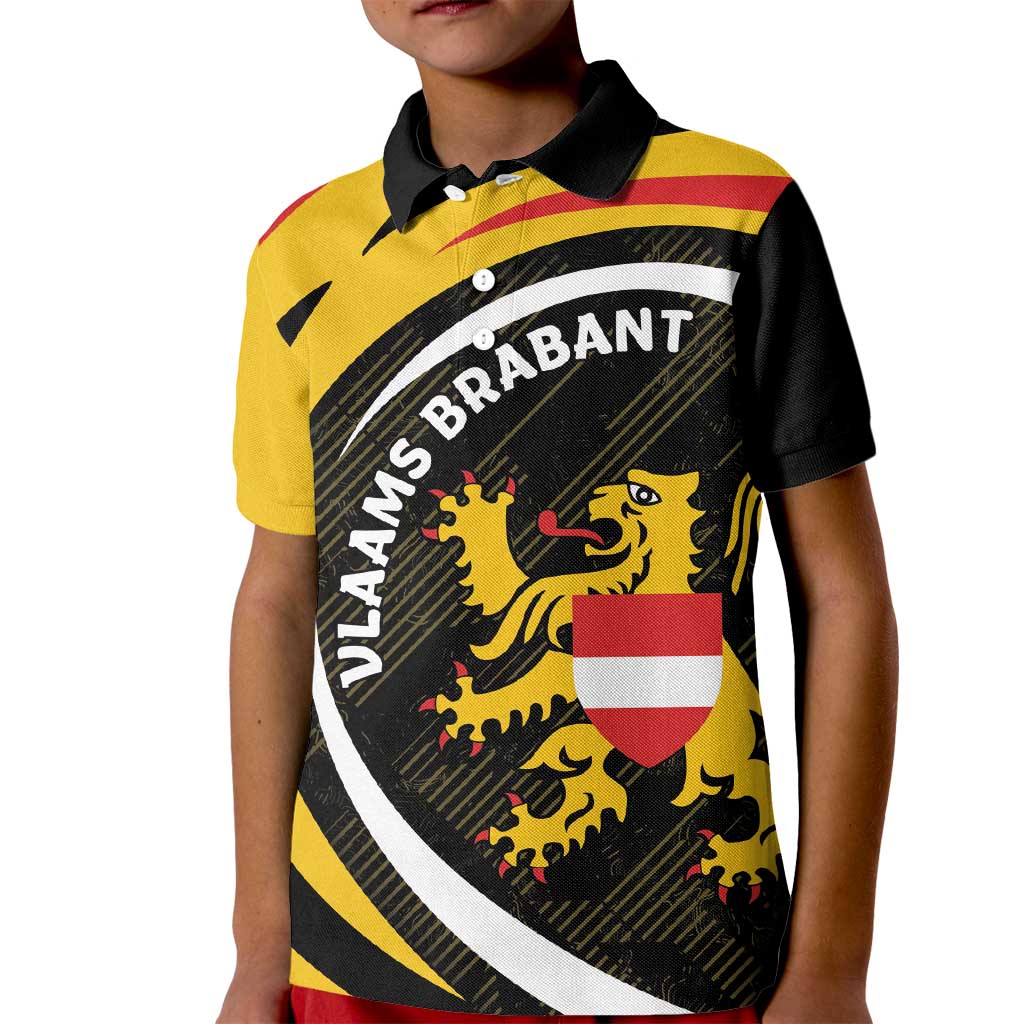 Personalized Belgium Flemish Brabant Kid Polo Shirt