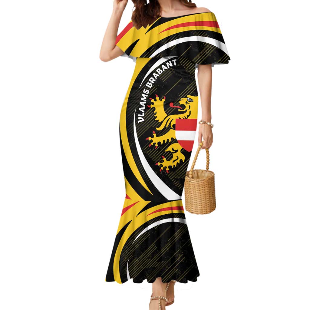 Personalized Belgium Flemish Brabant Mermaid Dress