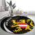 Personalized Belgium Flemish Brabant Round Carpet