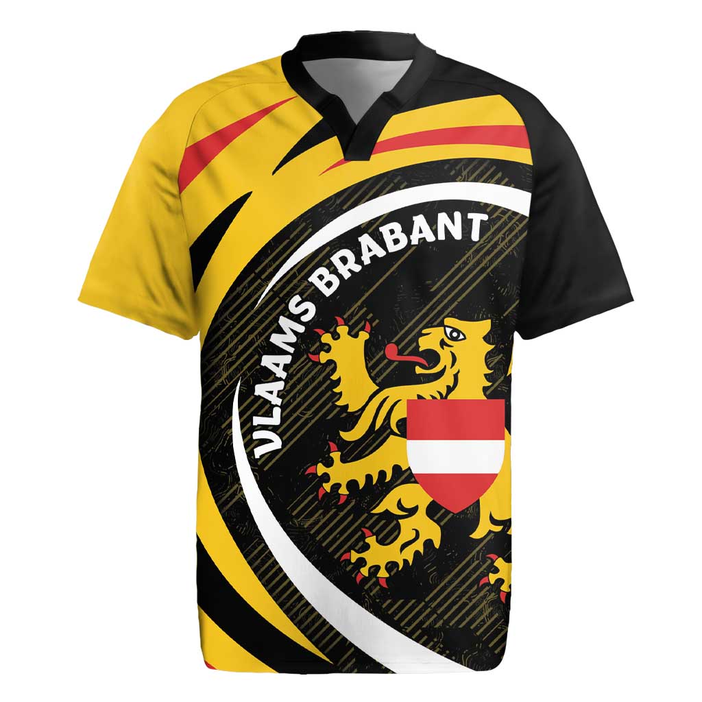 Personalized Belgium Flemish Brabant Rugby Jersey