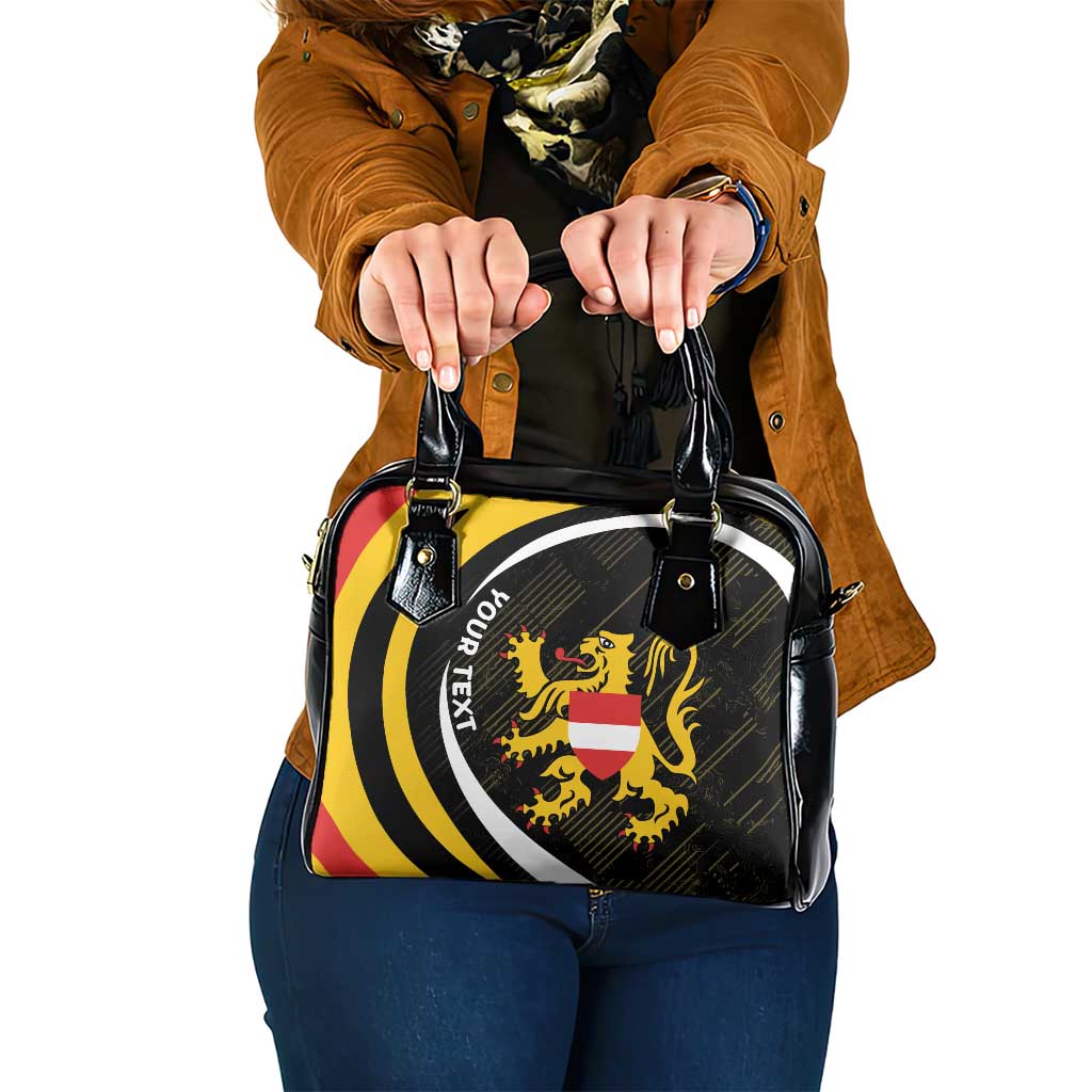 Personalized Belgium Flemish Brabant Shoulder Handbag