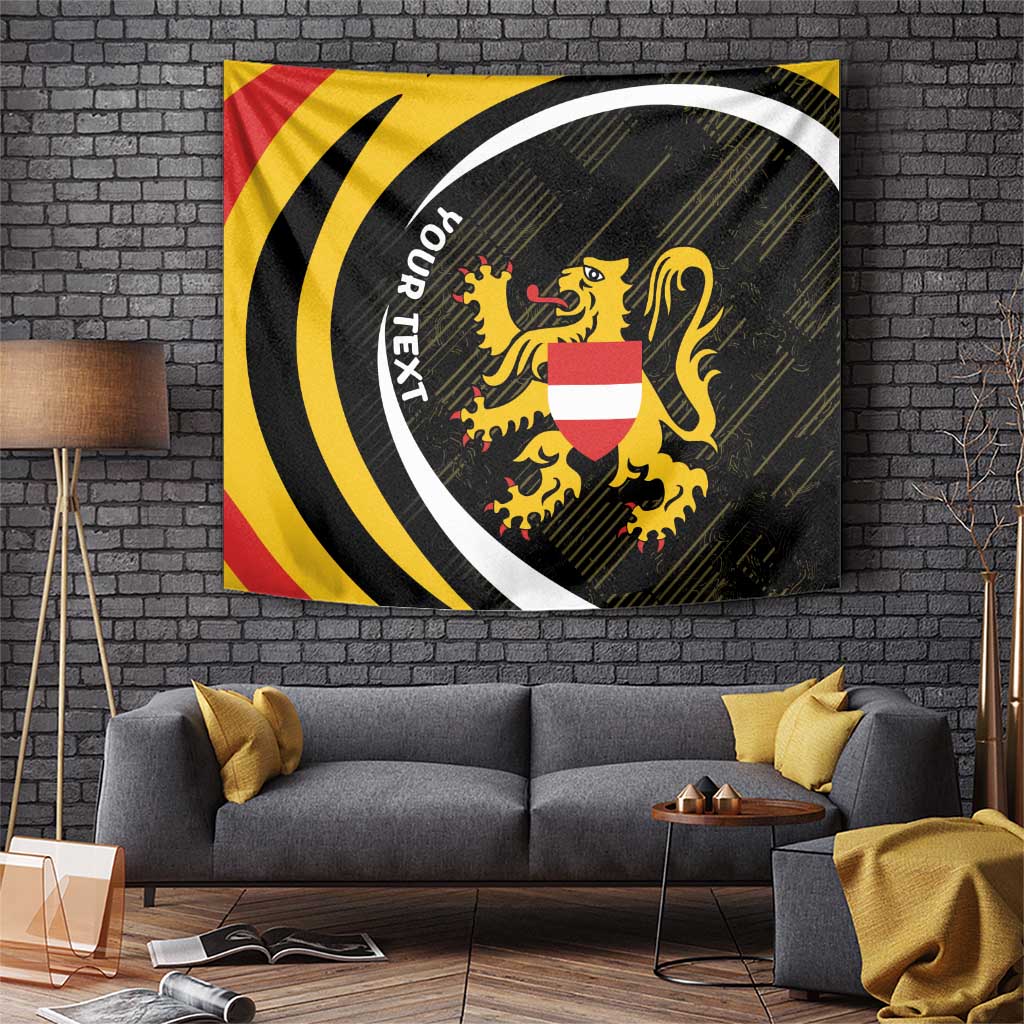 Personalized Belgium Flemish Brabant Tapestry