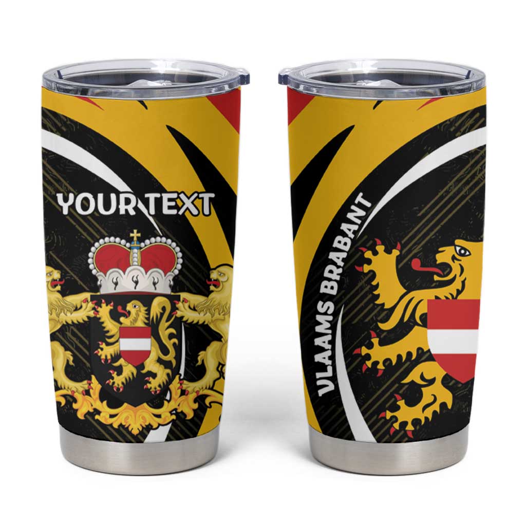 Personalized Belgium Flemish Brabant Tumbler Cup