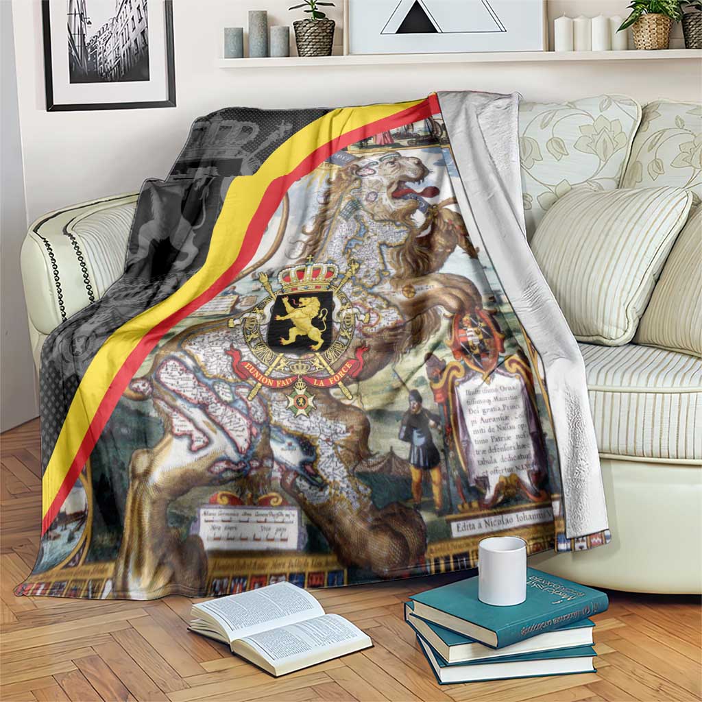 Belgium Leo Belgicus Blanket