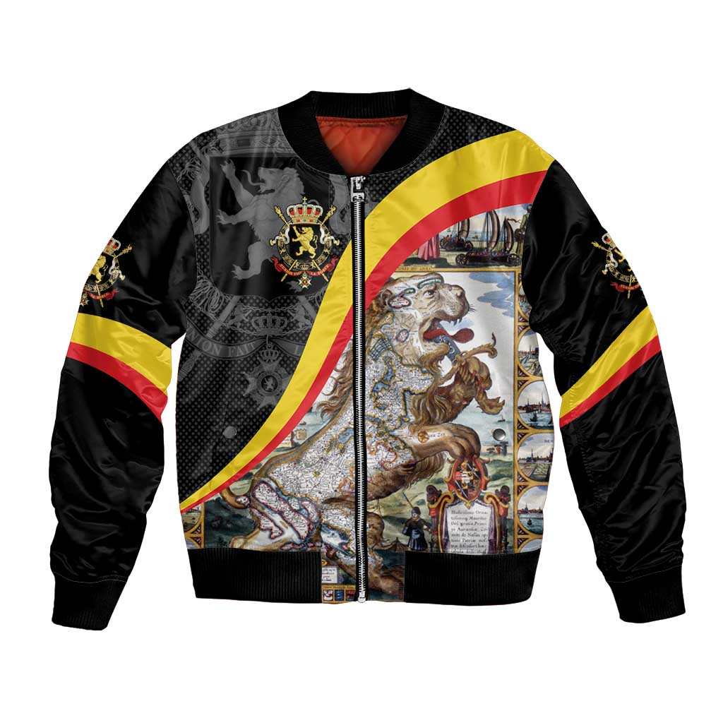 Belgium Leo Belgicus Bomber Jacket