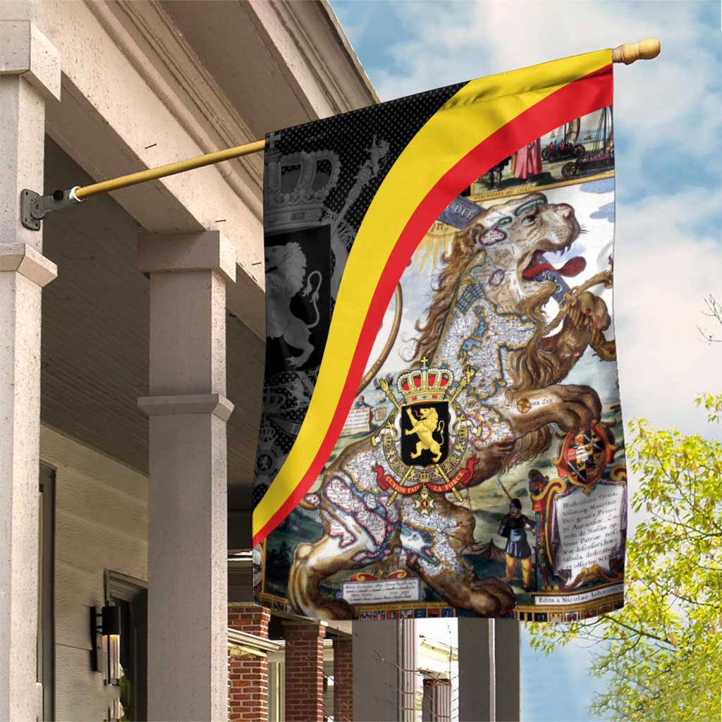 Belgium Leo Belgicus Garden Flag