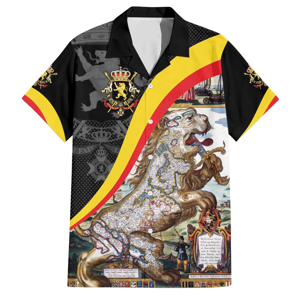 Belgium Leo Belgicus Hawaiian Shirt