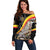 Belgium Leo Belgicus Off Shoulder Sweater