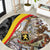 Belgium Leo Belgicus Round Carpet