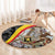 Belgium Leo Belgicus Round Carpet