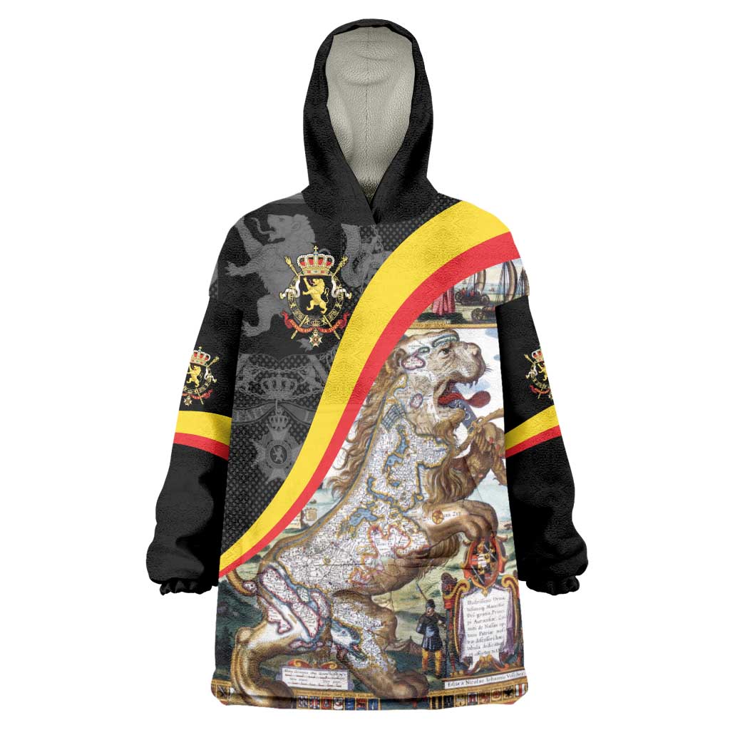 Belgium Leo Belgicus Wearable Blanket Hoodie