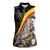 Belgium Leo Belgicus Women Sleeveless Polo Shirt