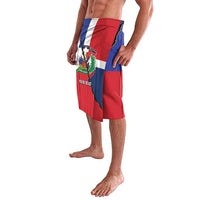 Hispaniola Personalized Lavalava Dominican Republic Haiti Flag Together