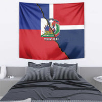 Hispaniola Personalized Tapestry Dominican Republic Haiti Flag Together